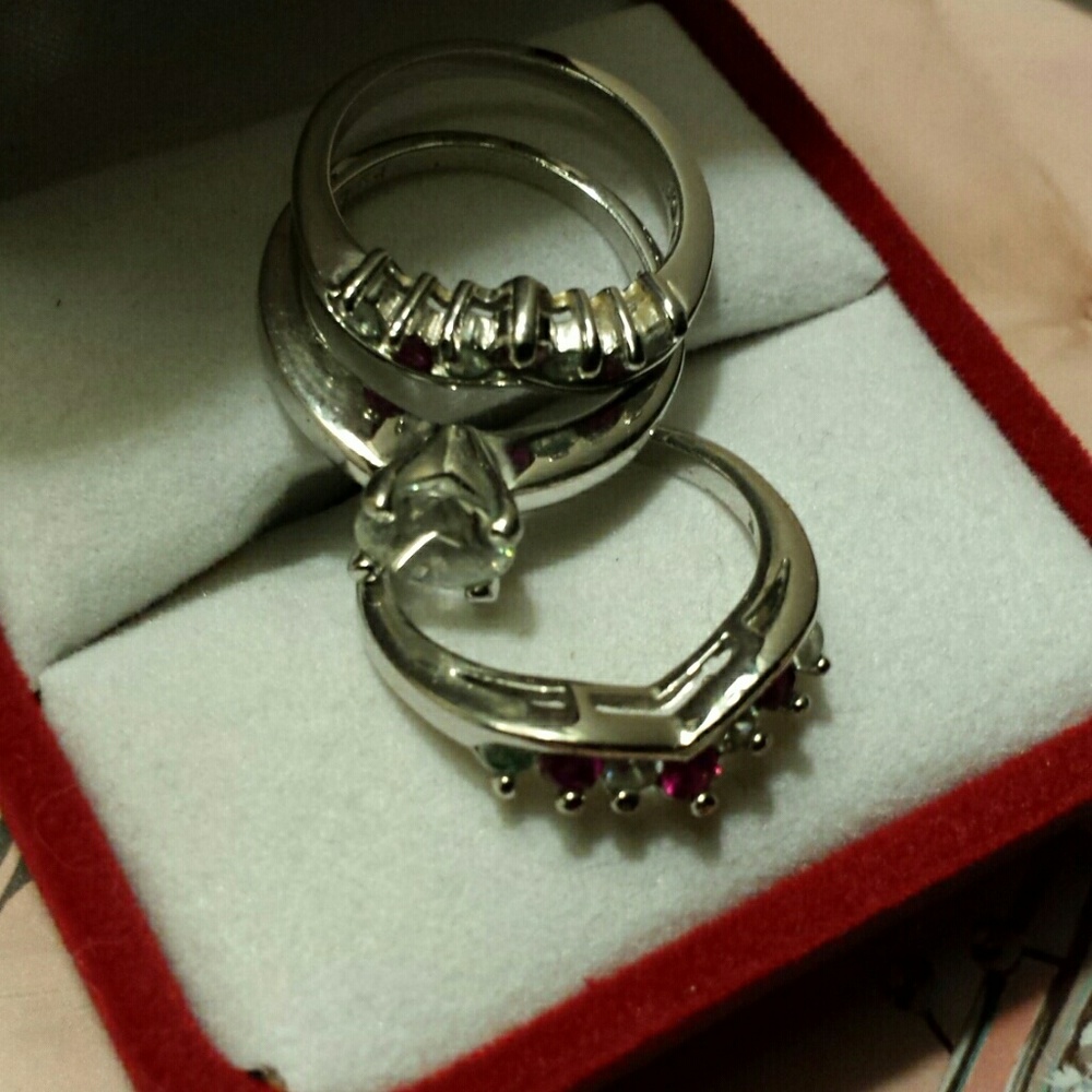 Three Piece Ring Set - image 2